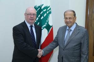 الوزير بيرت ينهي زيارته للبنان ويعلن عن البدء في بناء مركز تدريب جديد للجيش اللبناني